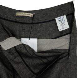 Balenciaga Ruffle Hem Pencil Skirt M