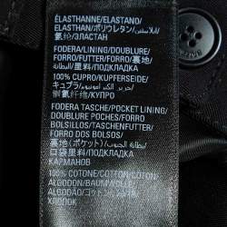 Pre Owned Balenciaga Black Wool Flared Trousers S/Waist 30"