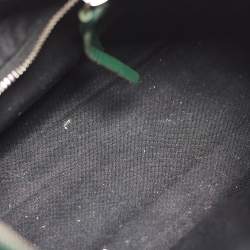 Pre Owned Balenciaga Green Leather Mini Classic City Bag