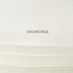 Balenciaga Multicolor Graffiti BB Leather Wallet On Chain
