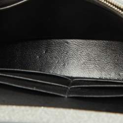 Pre Owned Balenciaga Grey Glitter Fabric XS Hourglass Wallet on Chain