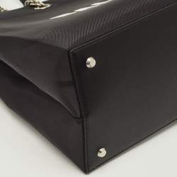 Pre Owned Balenciaga Duty Free Large Black Mesh Nylon Tote