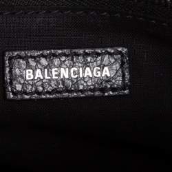 Pre Owned Balenciaga Black Leather Classic RH City Tote