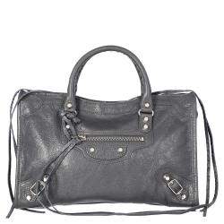 BALENCIAGA GREY CITY BAG – Bagaholic Co