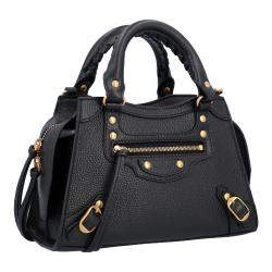 مملوكة مسبقًا Balenciaga Black Leather Neo Classic Mini Bag