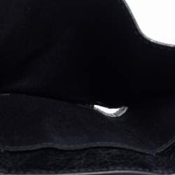 Pre Owned Balenciaga Multicolor Graffiti Print Leather Mini Papier Wallet