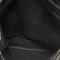 Pre Owned Balenciaga Black Leather Plastic S Shopper Clutch