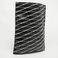 Pre Owned Balenciaga Black Leather Plastic S Shopper Clutch