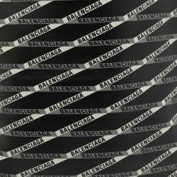 Pre Owned Balenciaga Black Leather Plastic S Shopper Clutch