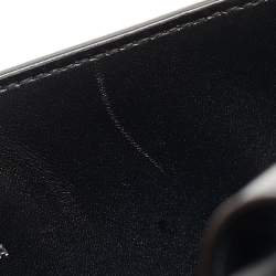 Pre Owned Balenciaga Black Leather Hourglass East-West Tote