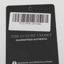 Pre Owned Balenciaga Black Leather Knife BB Knee Length Boots Size 41