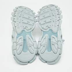 Pre Owned حذاء رياضي بالنسياقا ترايك جلد صناعي أزرق مقاس 42