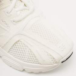 Pre Owned Balenciaga White Fabric Lace Up Sneakers Size 39
