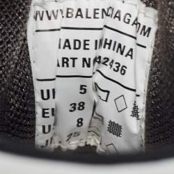 Balenciaga Multicolor Leather and Mesh Track Low Top Sneakers Size 38