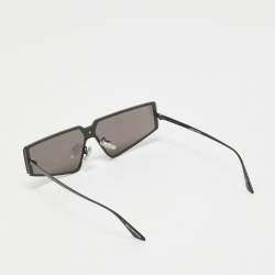 Balenciaga Black/Grey BB0192S Geometric Sunglasses