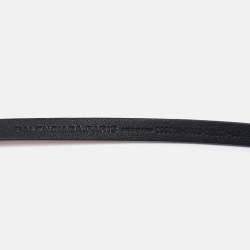 Balenciaga Tri Color Leather B Buckle Waist Belt 80CM
