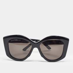 Balenciaga Black BB0126S Cat Eye Sunglasses