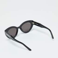 Pre Owned Balenciaga Black BB0073S Cat-Eye Sunglasses