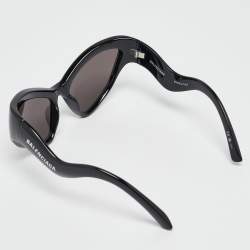 Pre Owned Balenciaga Black BB0319S Hamptons Cat-Eye Sunglasses