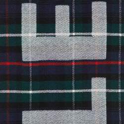 Balenciaga Multicolor Logo Print Wool Scarf