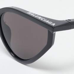 Balenciaga Black BB0101S Extreme Butterfly Sunglasses