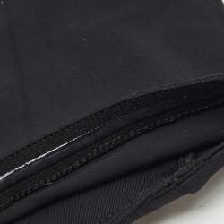 Pre Owned Balenciaga Black Jersey Opera Finger Gloves M