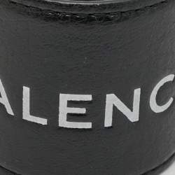 مملوكة مسبقًا سوار بالنسياغا جلد أسود سايكل