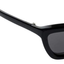 Pre Owned Balenciaga Black BA123 Extreme Cat Eye Sunglasses