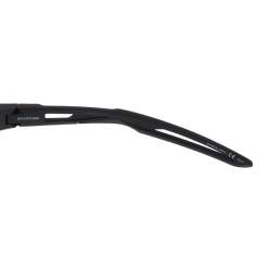Pre Owned Balenciaga Black Tone/ Grey BB0024S Oversized Sunglasses
