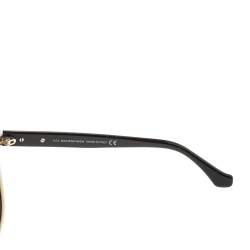 Pre Owned Balenciaga Black/Brown Gradient BA0024 04F Cat Eye Sunglasses