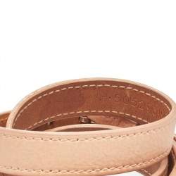 Balenciaga Giant Peach Leather Studded Triple Tour Bracelet M