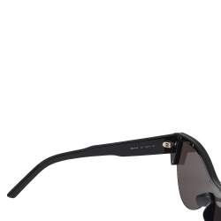 Pre Owned Balenciaga Black BB0004S Cat Eye Sunglasses
