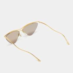 Pre Owned Balenciaga Yellow BB0093S Cat Eye Sunglasses