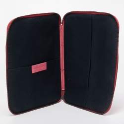 Balenciaga Pink Leather Arena Hardware Laptop Case