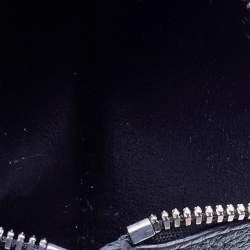 Pre Owned Balenciaga Black Leather Card Holder Lanyard