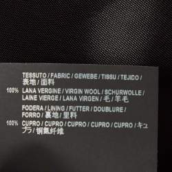 Pre Owned Balenciaga Black/White Houndstooth Hourglass Blazer S