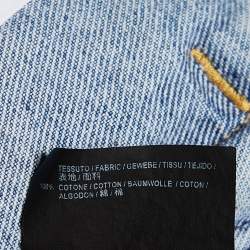 Pre Owned Balenciaga Blue Denim Jacket & Jeans Set M