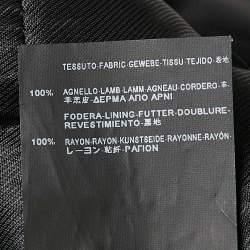 Pre Owned Balenciaga Burgundy Leather Mini Dress M