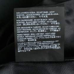 Pre Owned Balenciaga Black Wool Blend Sleeveless Coat S