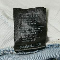 Balenciaga Blue Washed Denim Jeans M
