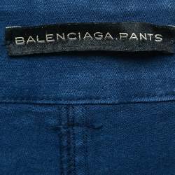 Pre Owned Balenciaga Blue Denim Tight Fit Jeans M Waist 28" 