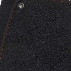 Balenciaga Black Boucle Wool Midi Skirt S