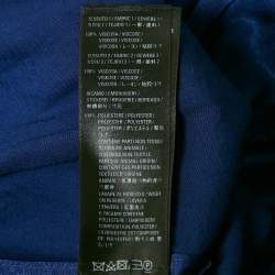 Pre Owned Balenciaga Homewear Blue Satin Pajama Shorts S