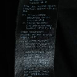 Pre Owned Balenciaga Black The Simpsons Print Cotton Unifit T-Shirt L