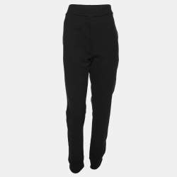 Balenciaga Black Jersey Track Pants S