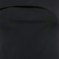 مملوكة مسبقًا Balenciaga Grey Jersey Asymmetric Mini Bodycon Dress S