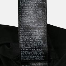 Balenciaga Black Cotton Suspended Shirt Dress M