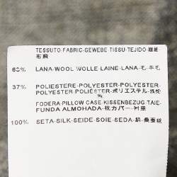 Balenciaga Grey Wool Blend Midi Dress L