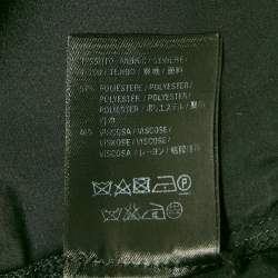 Balenciaga Black Synthetic Detachable Track Pants S