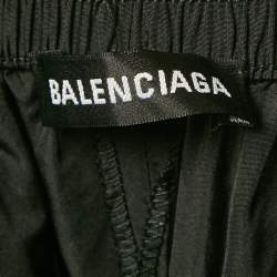 Balenciaga Black Synthetic Detachable Track Pants S